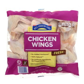 Hill Country Fare Chicken Wings, 5 lb bag