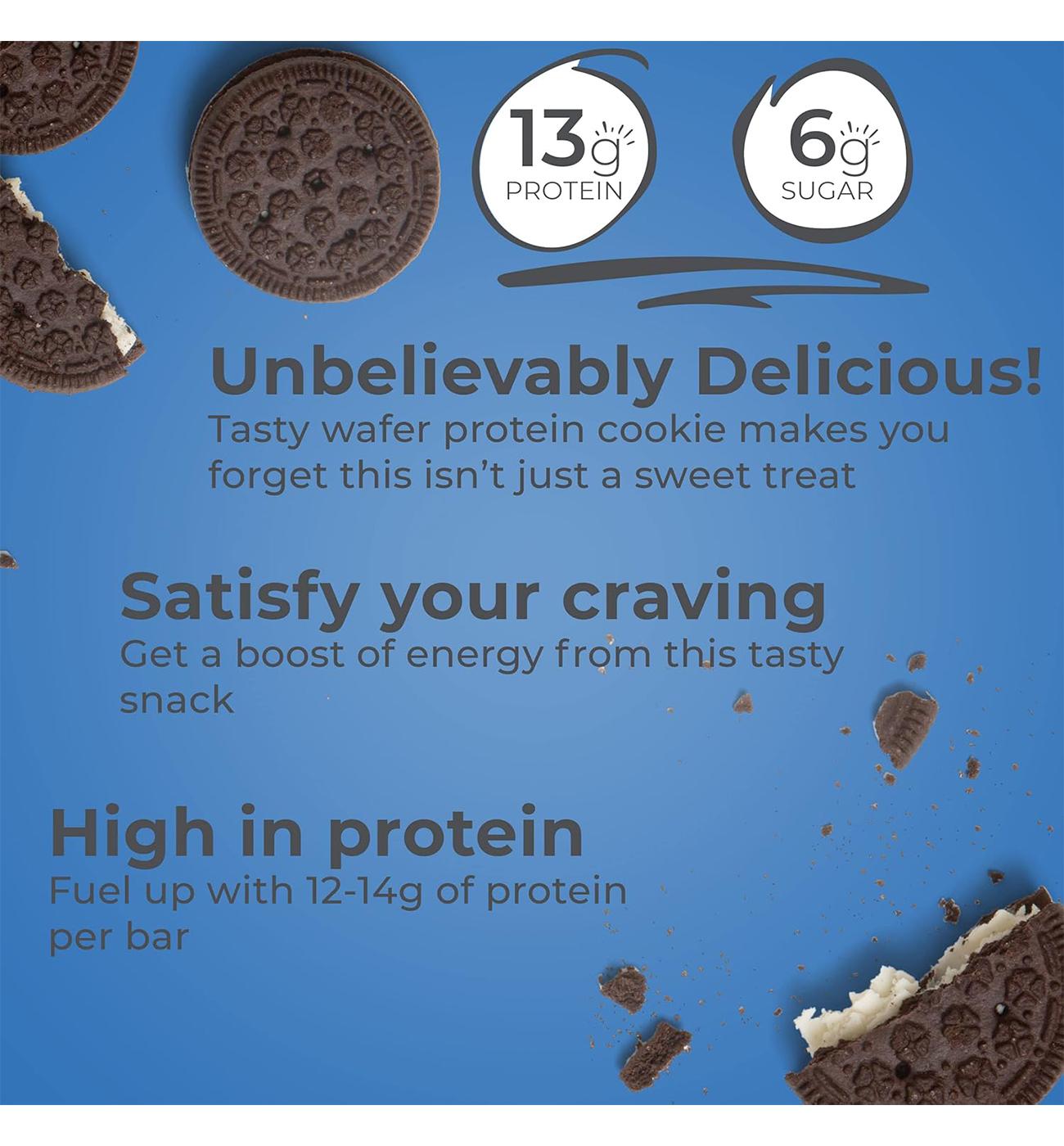 Power Crunch 13g Protein Energy Bar - Cookies & Crème; image 4 of 6