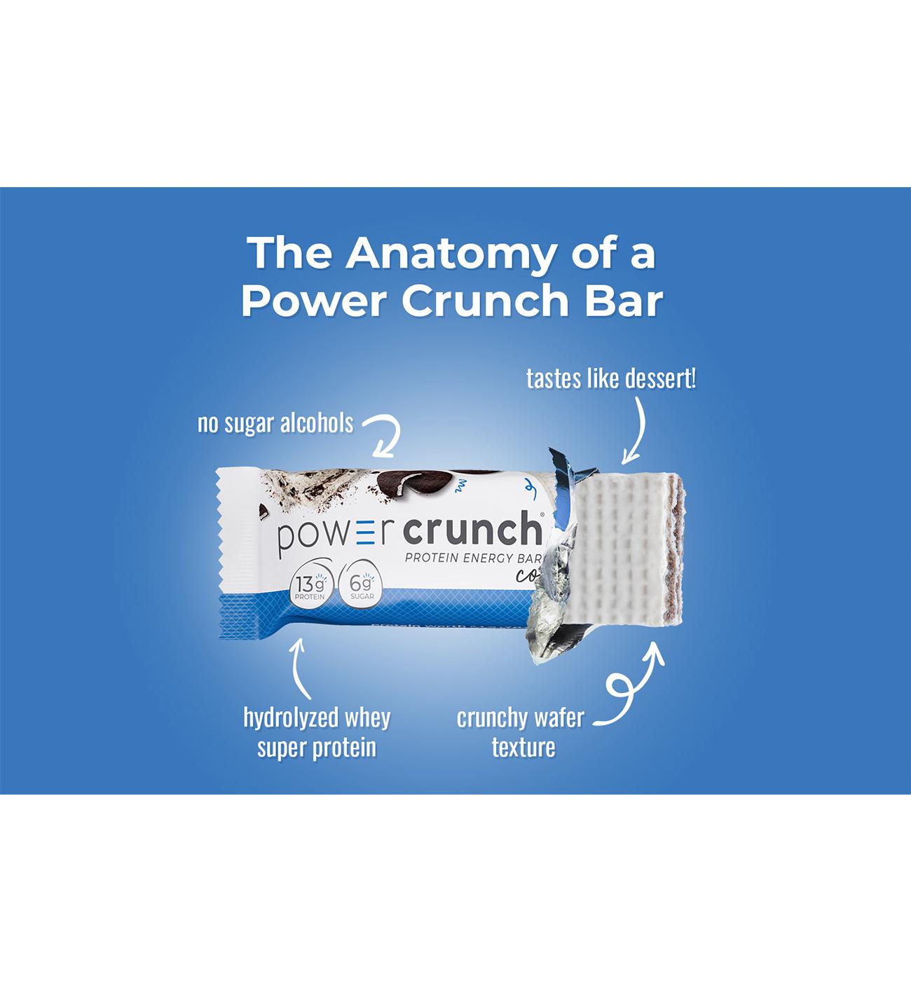 Power Crunch 13g Protein Energy Bar - Cookies & Crème; image 6 of 6