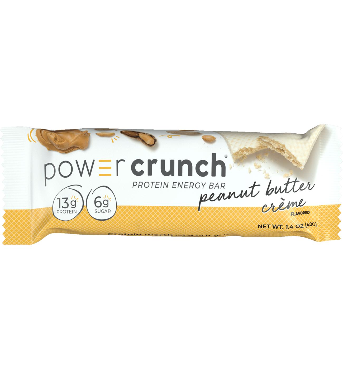 Power Crunch 13g Protein Energy Bar - Peanut Butter Crème; image 1 of 6