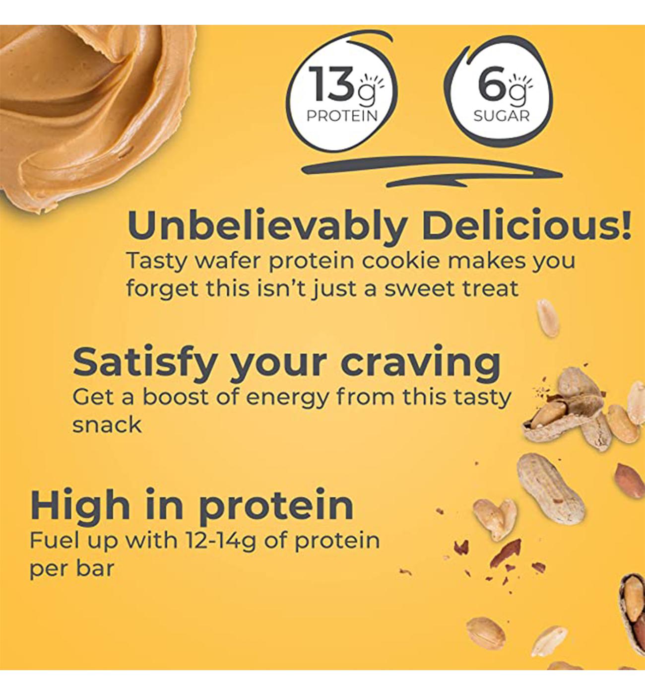 Power Crunch 13g Protein Energy Bar - Peanut Butter Crème; image 3 of 6