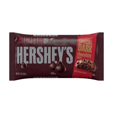 Hershey's Special Dark Mildly Sweet Chocolate Baking Chips, 12 oz