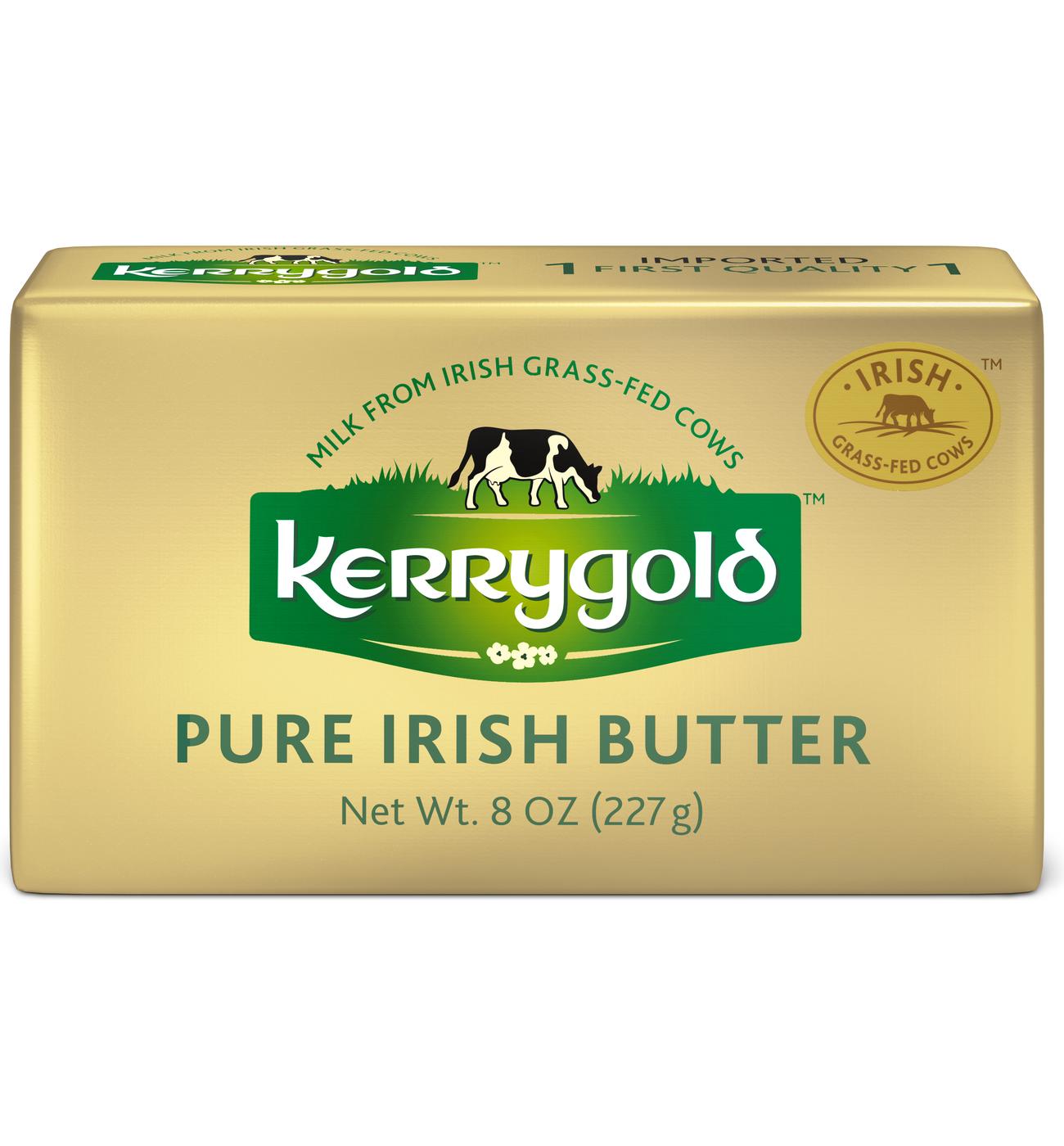 Kerrygold Grass-Fed Pure Irish Salted Butter; image 1 of 4