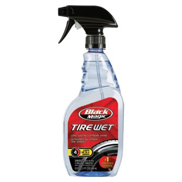 Black Magic Tire Wet Spray, 23 oz