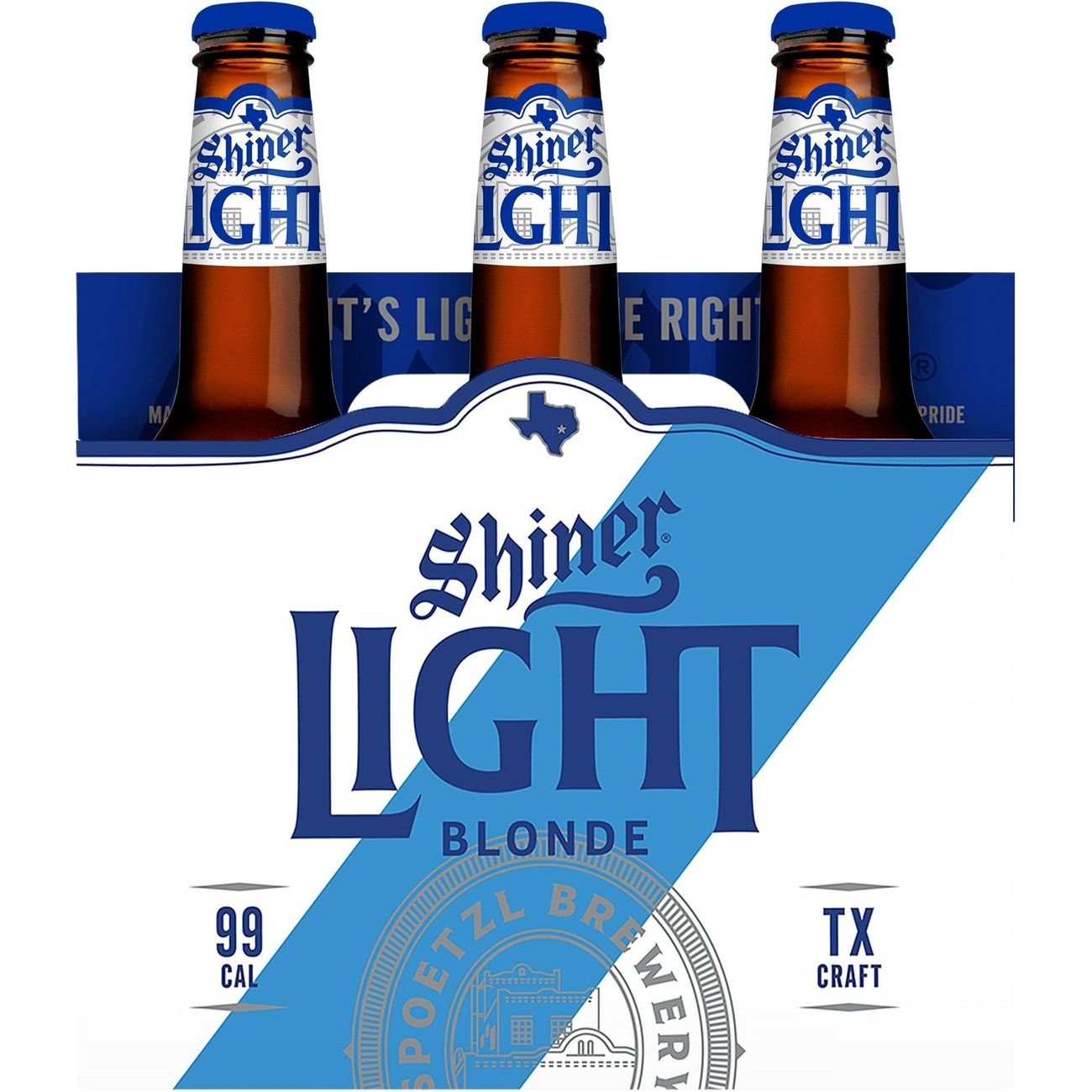 Shiner Light Blonde Beer 12 oz Bottles Shop Beer at HEB