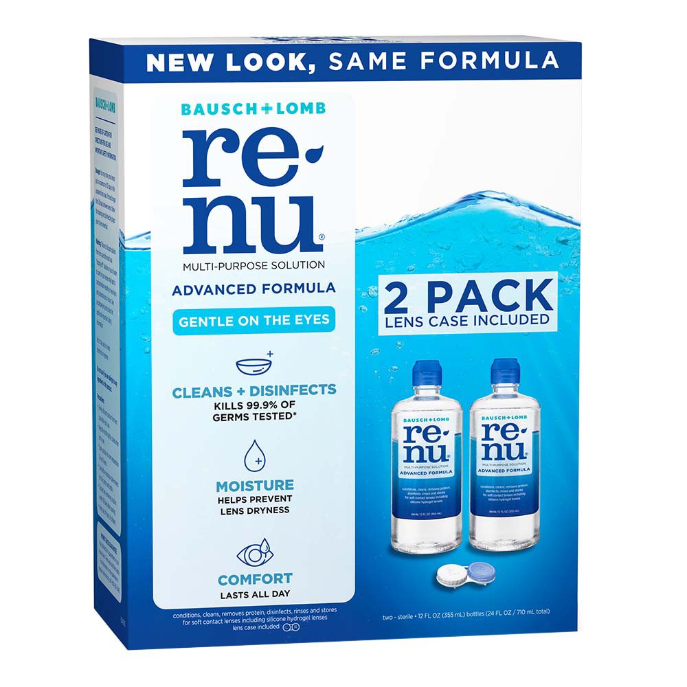 Bausch & Lomb renu Advanced MultiPurpose Solution Shop Contact lens