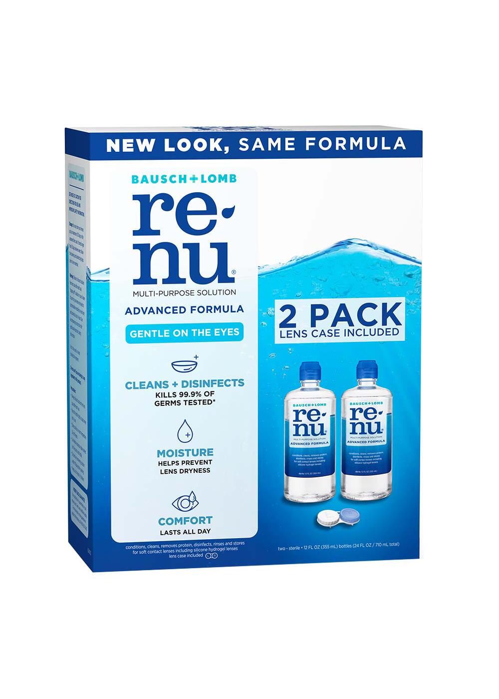 Bausch & Lomb renu Advanced Multi-Purpose Solution; image 1 of 5