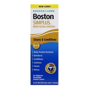 Bausch & Lomb Boston Simplus Multi-Action Solution, 3.5 oz
