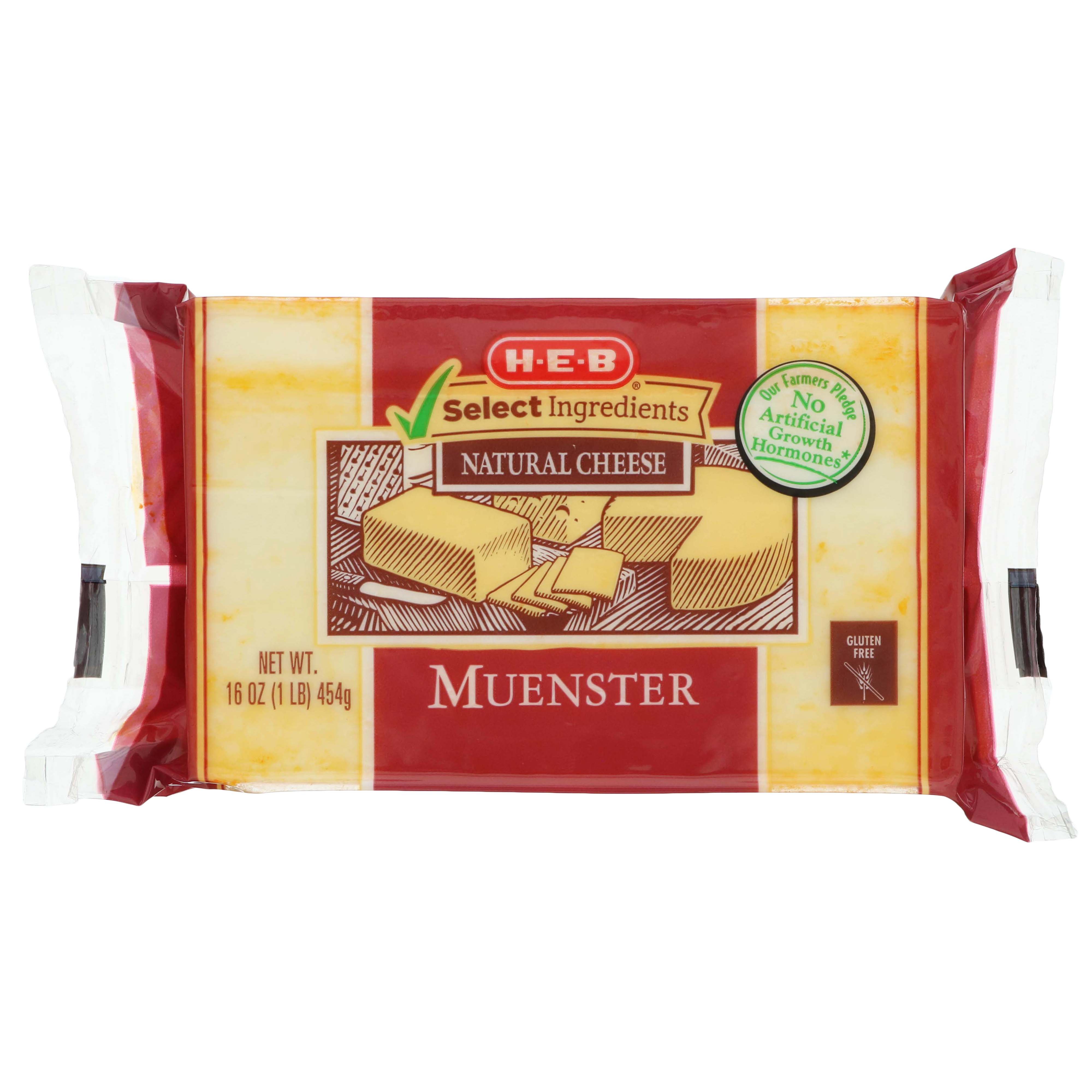 HEB Select Ingredients Muenster Cheese Shop Cheese at HEB