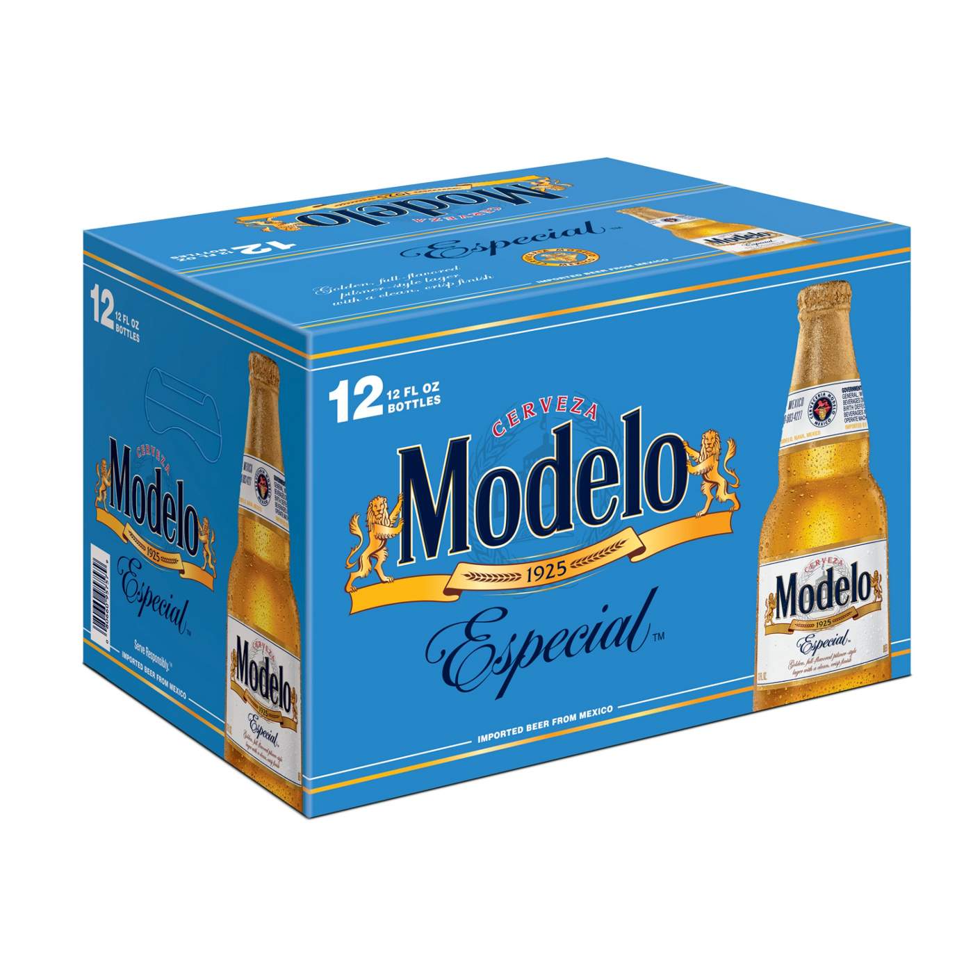 Modelo Especial Mexican Lager Import Beer 12 oz Bottles, 12 pk; image 1 of 10