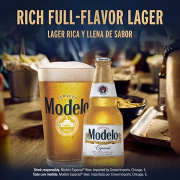 Modelo Especial Mexican Lager Import Beer, 12 pk, 12 oz