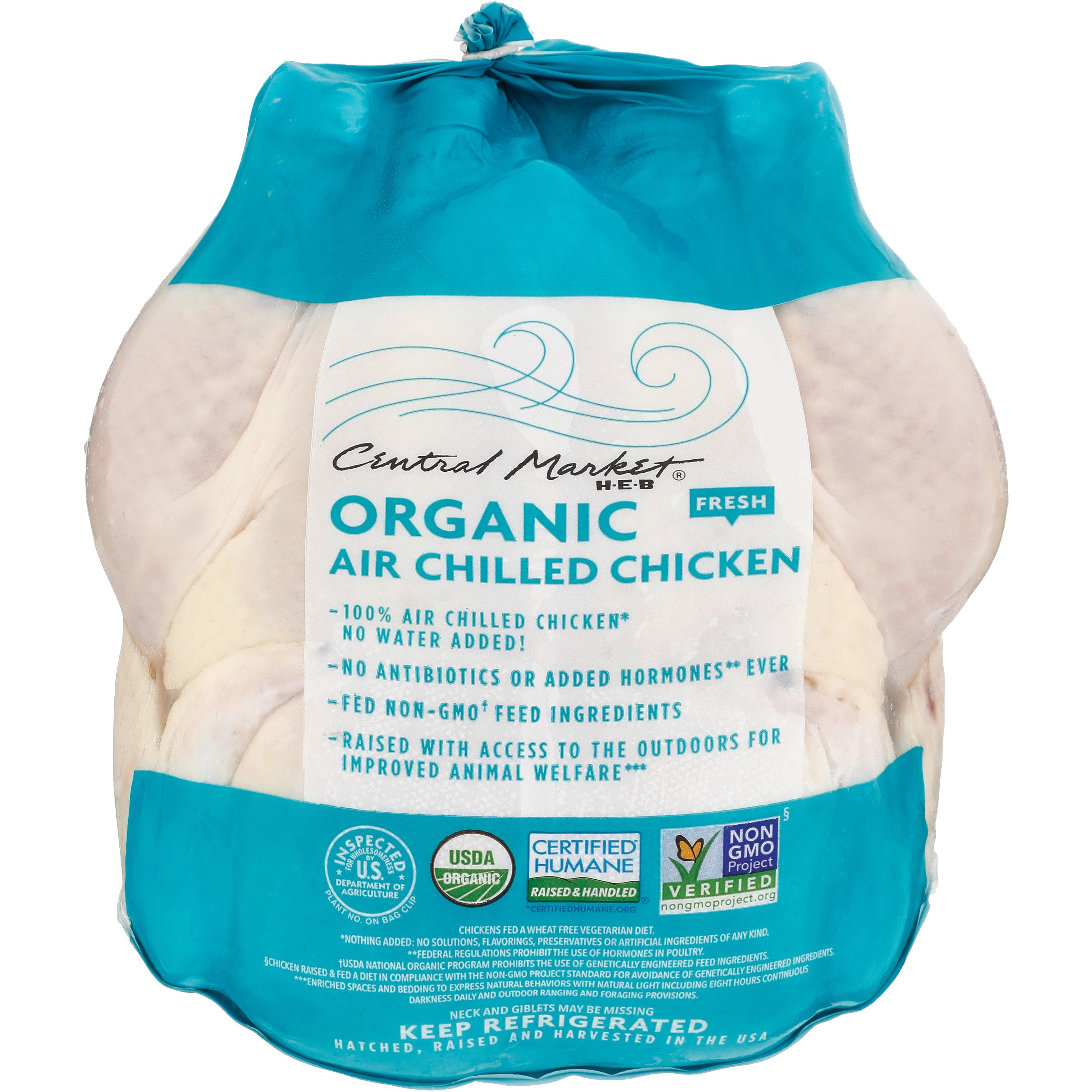  Free-range Whole Young Chicken Certified Humane NON
