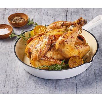 Central Market Organic Air-Chilled Whole Young Chicken Roaster, 4-5 lbs, Avg. 4.56 lbs