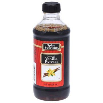 Spice Supreme Imitation Vanilla Extract, 8 oz