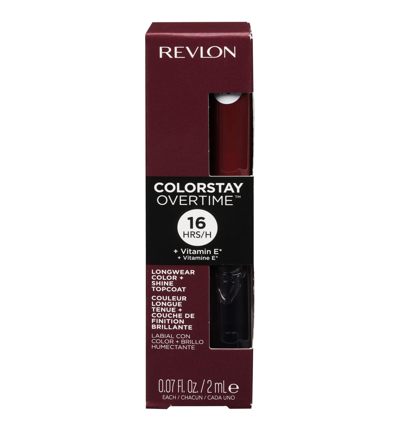 Revlon ColorStay Overtime Lipcolor 270 Relentless Raisin Shop