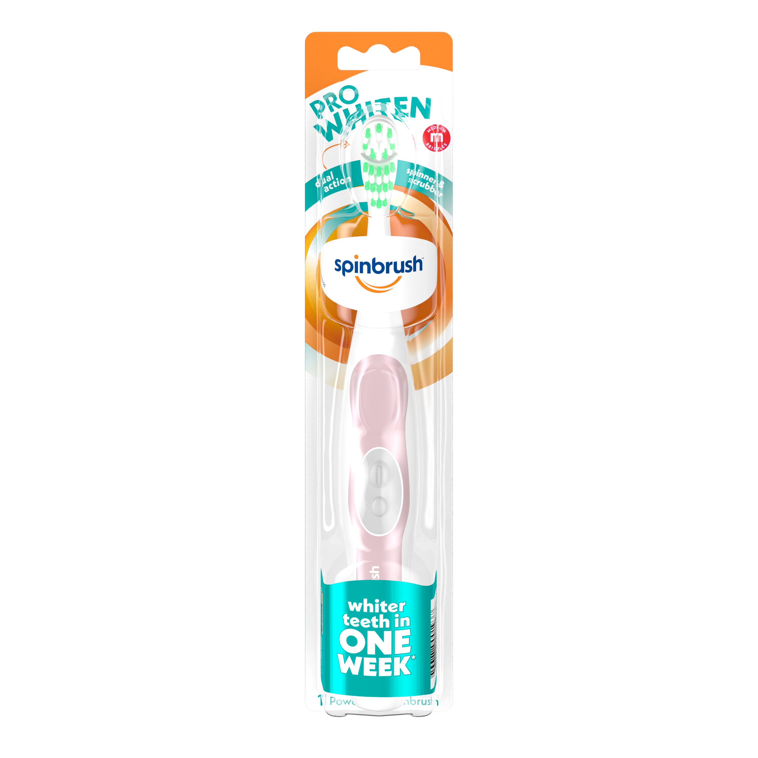 SpinBrush by Arm & Hammer Pro Clean Powered Toothbrush Soft