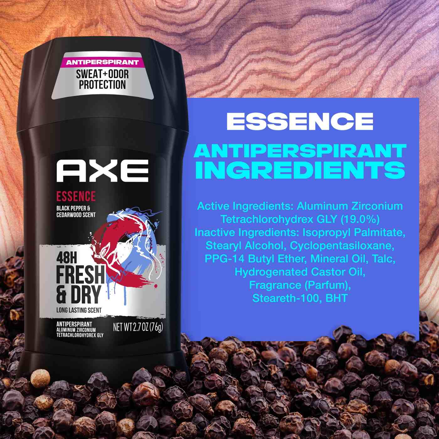 AXE 48 Hr Antiperspirant - Essence; image 7 of 12