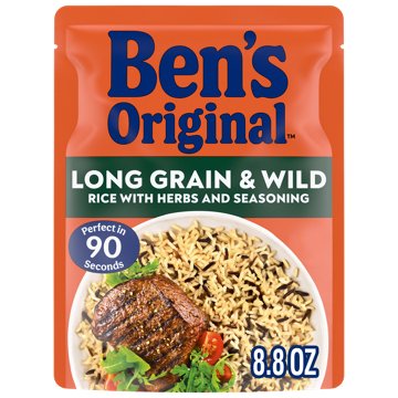Ben's Original Ready Rice Long Grain and Wild Flavored Rice