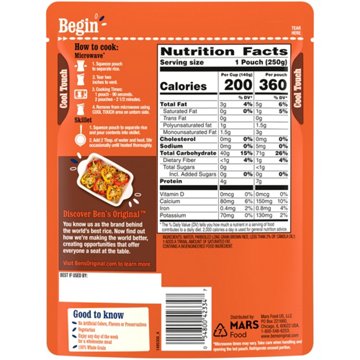 Ben's Original Ready Rice Whole Grain Brown Rice