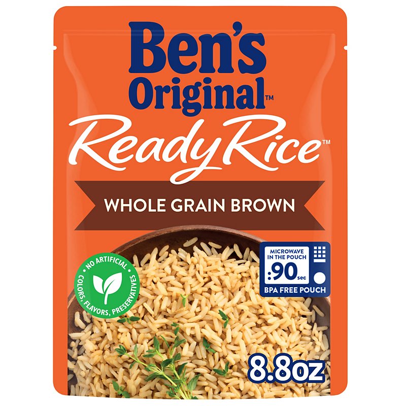 Ben's Original Ready Rice Whole Grain Brown Rice - Shop Pasta & Rice at ...