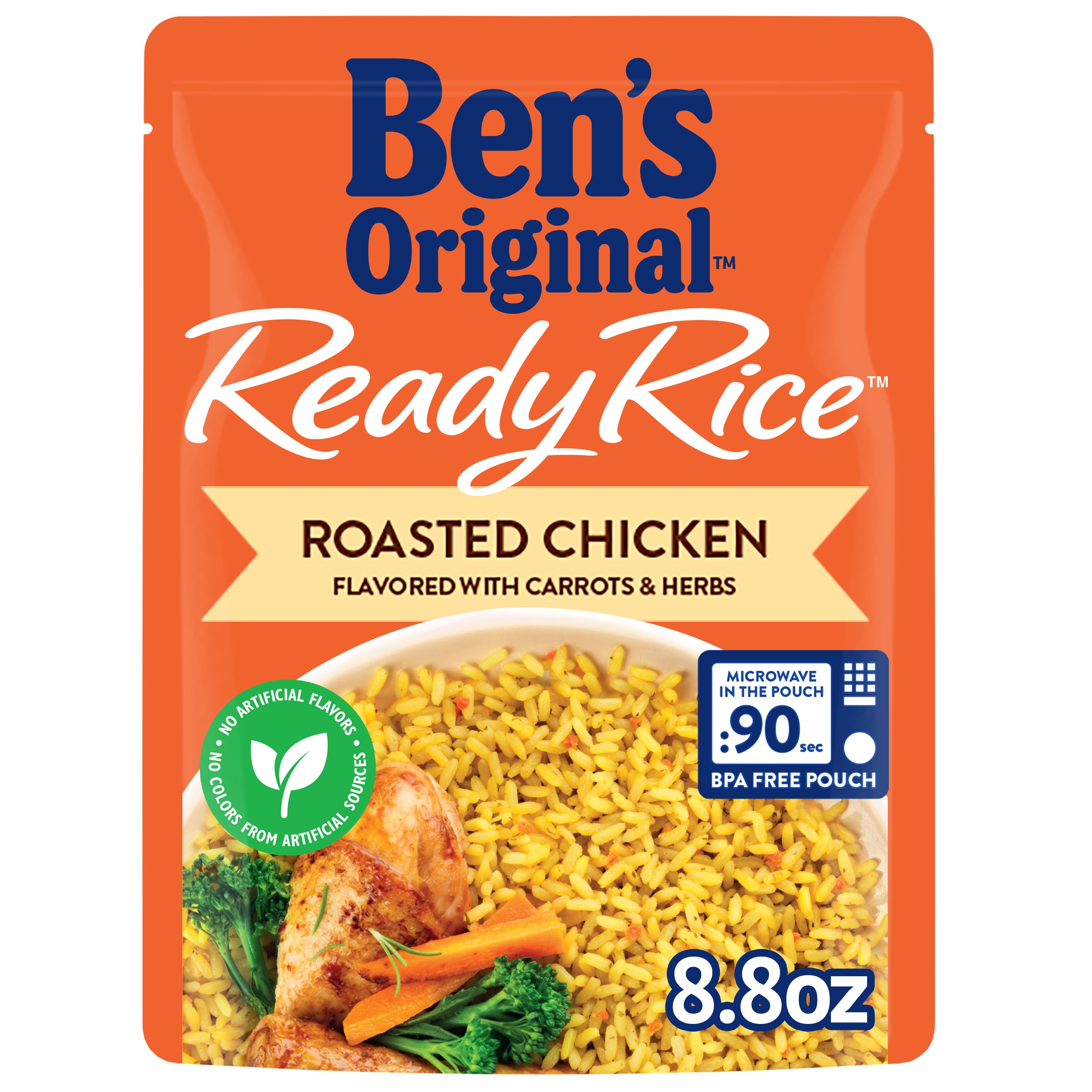 Ben's Original Ready Rice Roasted Chicken Flavored Rice