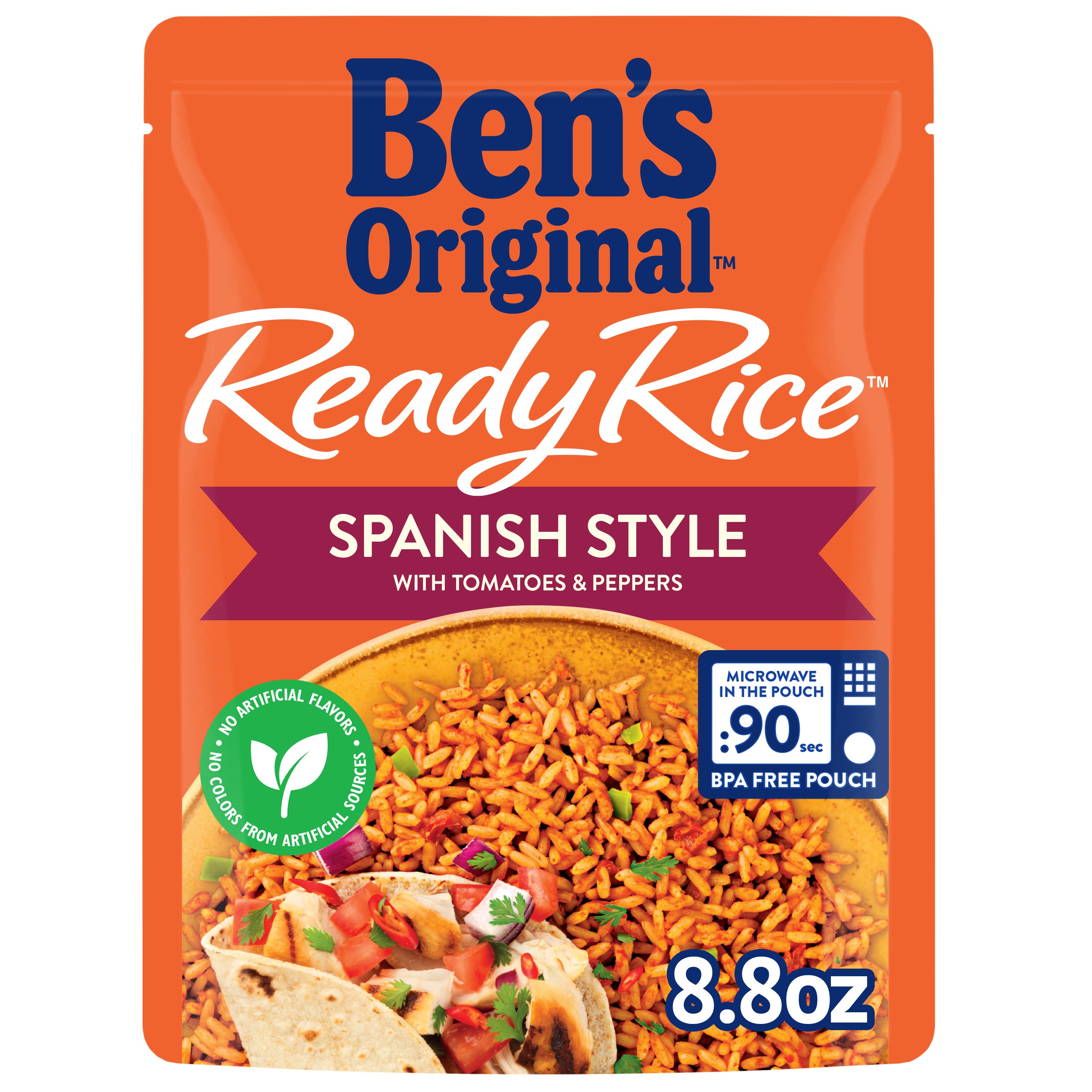 Uncle Ben's Ready Rice Spanish Style Rice - Shop Rice & Grains at H-E-B