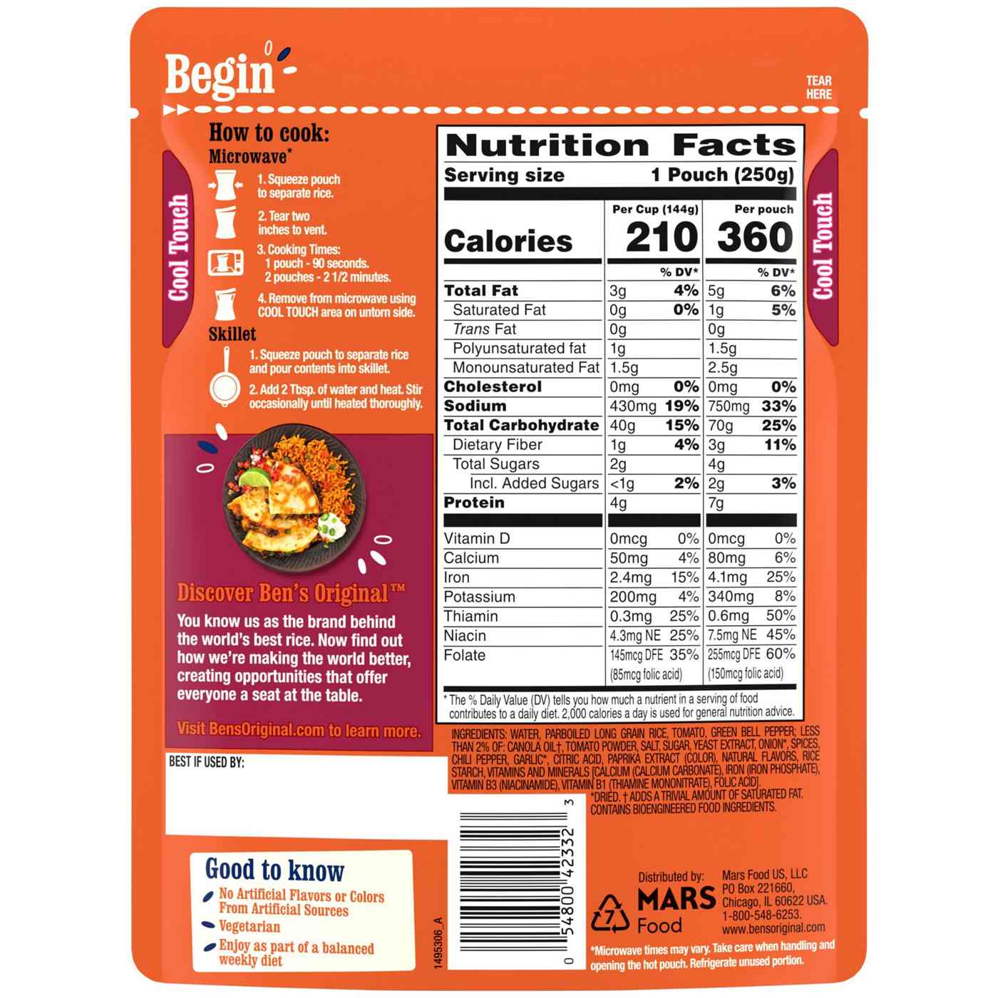 Ben's Original Ready Rice Spanish Style Flavored Rice; image 2 of 2