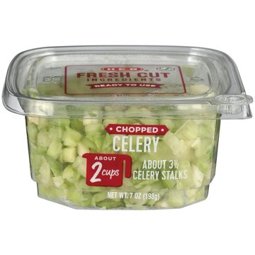 H-E-B Fresh Chopped Celery, 7 oz