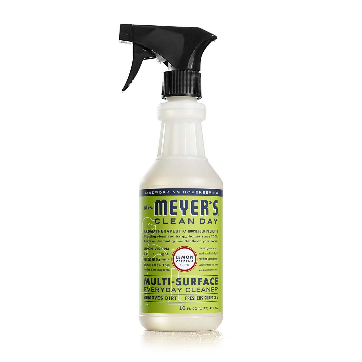 Mrs. Meyer's Clean Day Lemon Verbena Scent Multi-Surface Everyday Cleaner Spray; image 1 of 6
