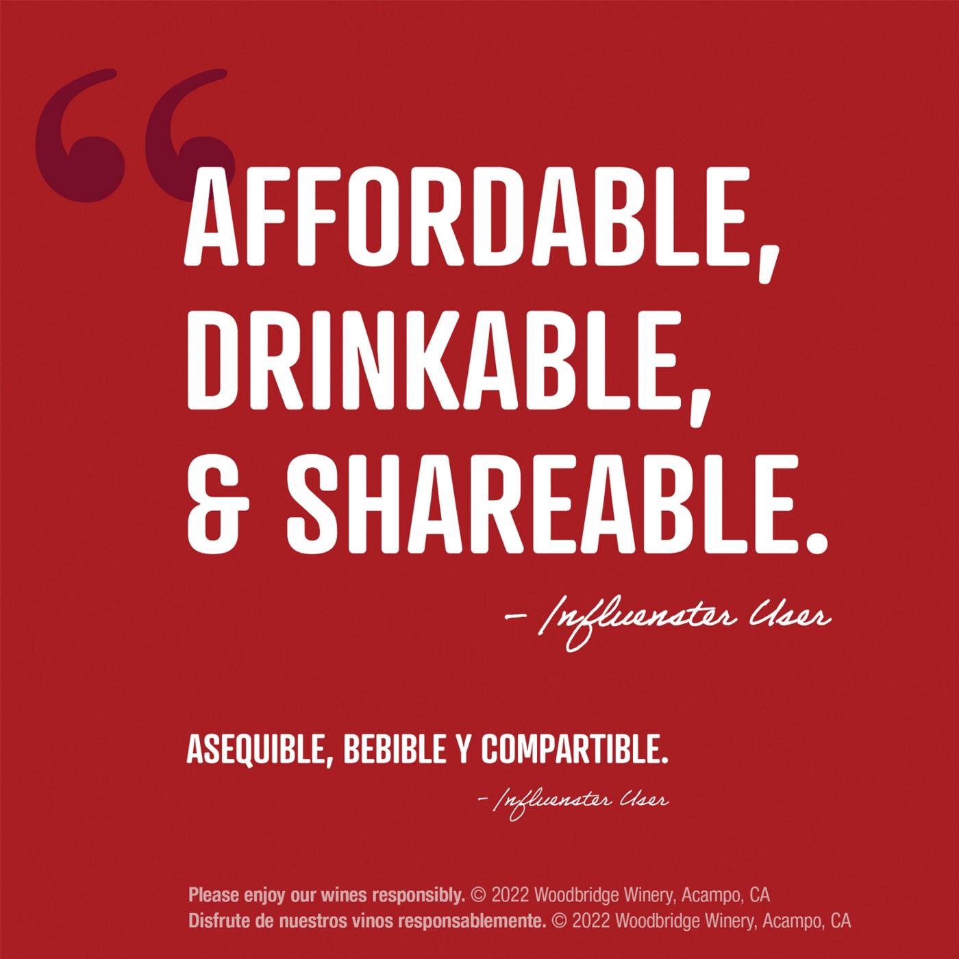 Woodbridge Cabernet Sauvignon California Red Wine 4 pk Cans; image 10 of 11