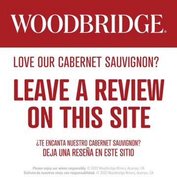 Woodbridge Cabernet Sauvignon California Red Wine 4 pk Cans, 187 mL