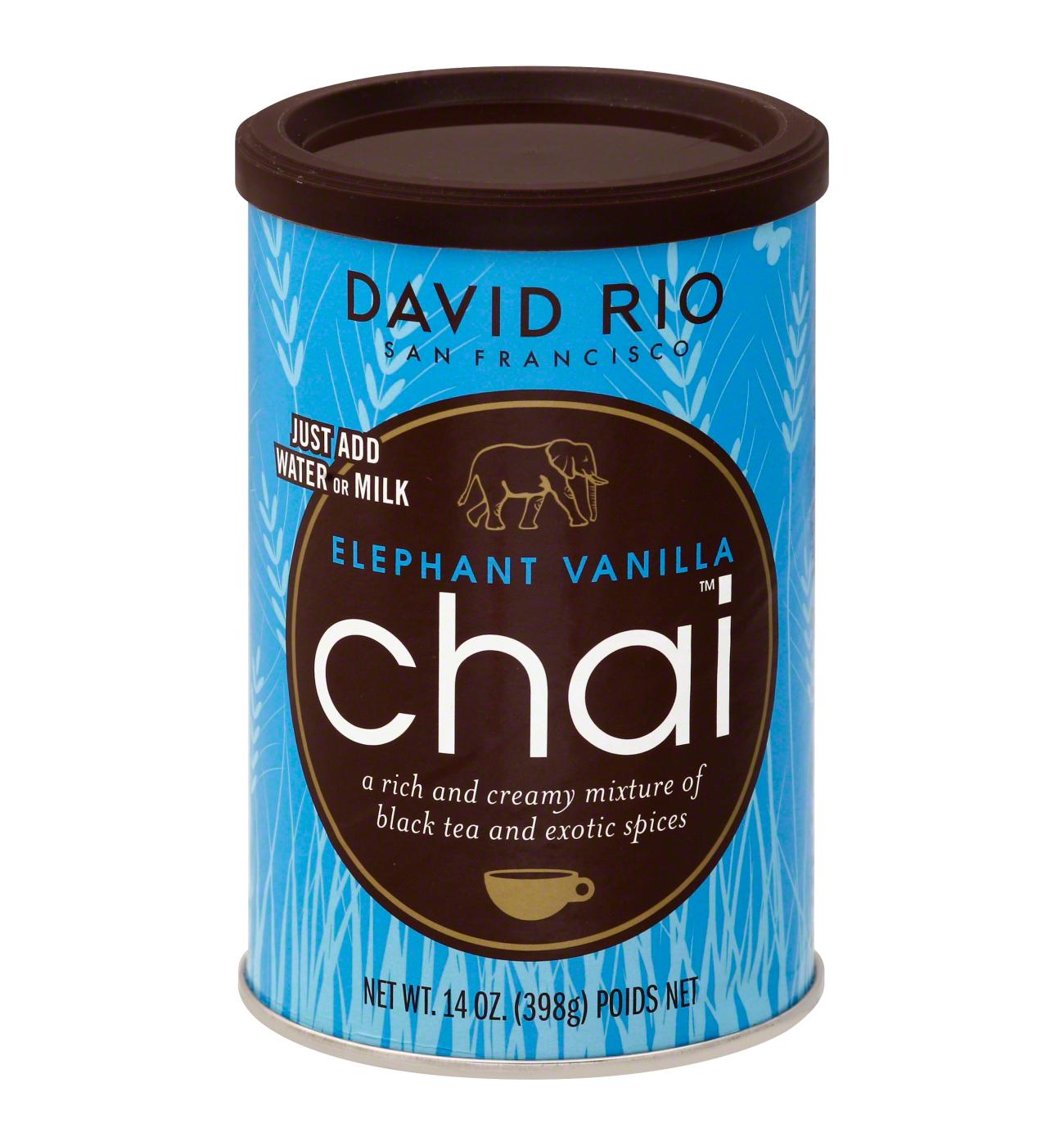 David Rio Elephant Vanilla Chai Tea Shop Tea at HEB