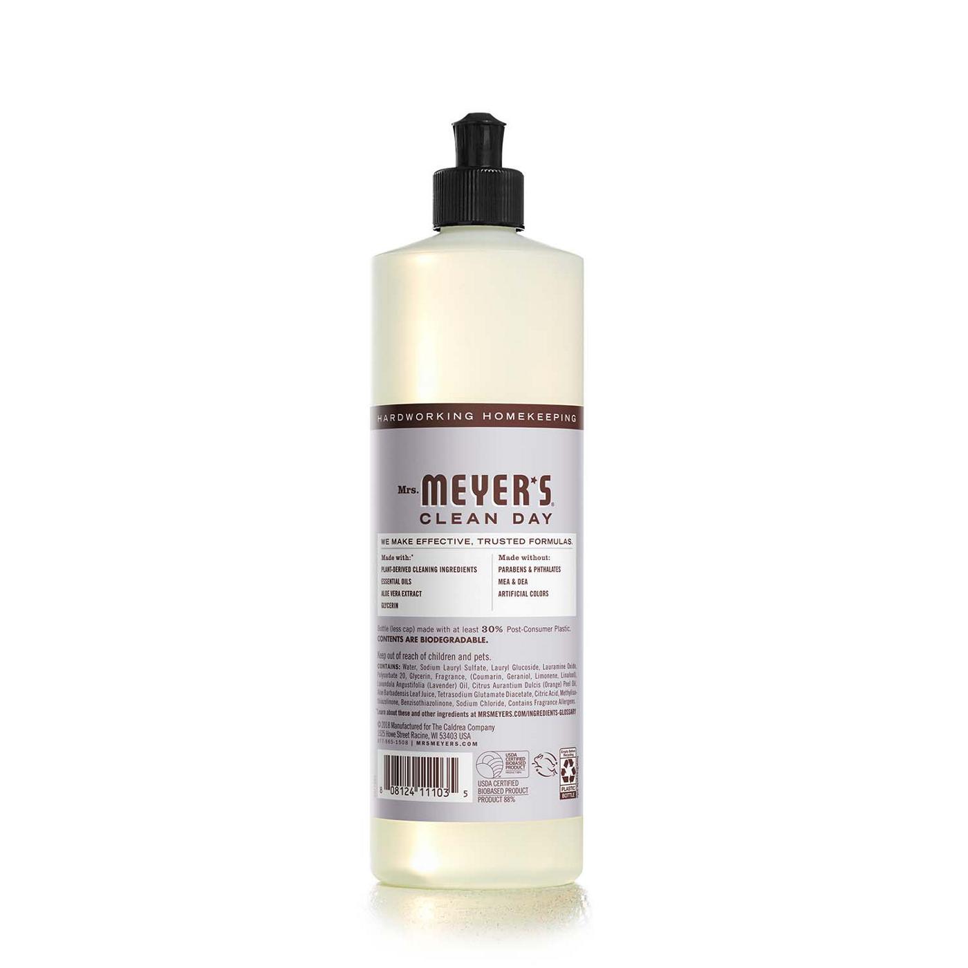 Mrs. Meyer's Clean Day Lavender Scent Dish Soap; image 4 of 6