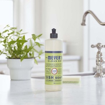 Mrs. Meyer's Clean Day Lemon Verbena Scent Dish Soap, 16 oz