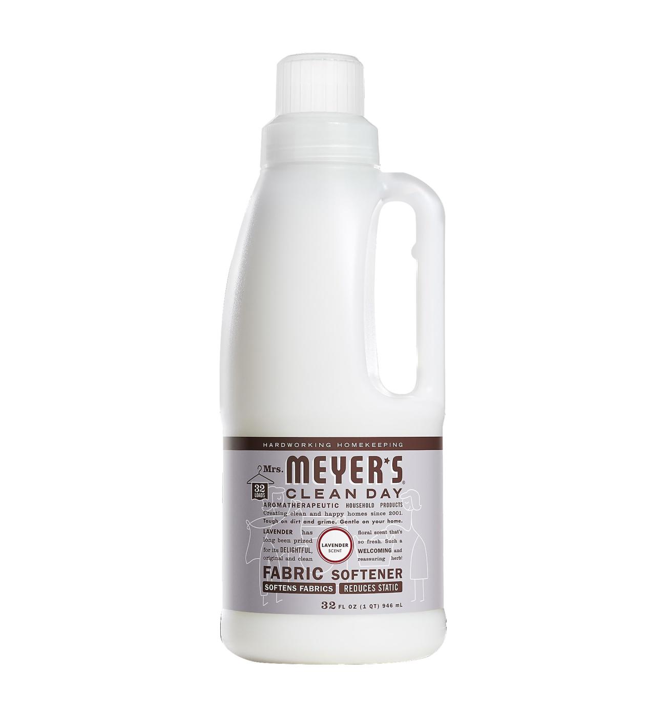 Mrs. Meyer's Clean Day Liquid Fabric Softener, 32 Loads - Lavender; image 1 of 2