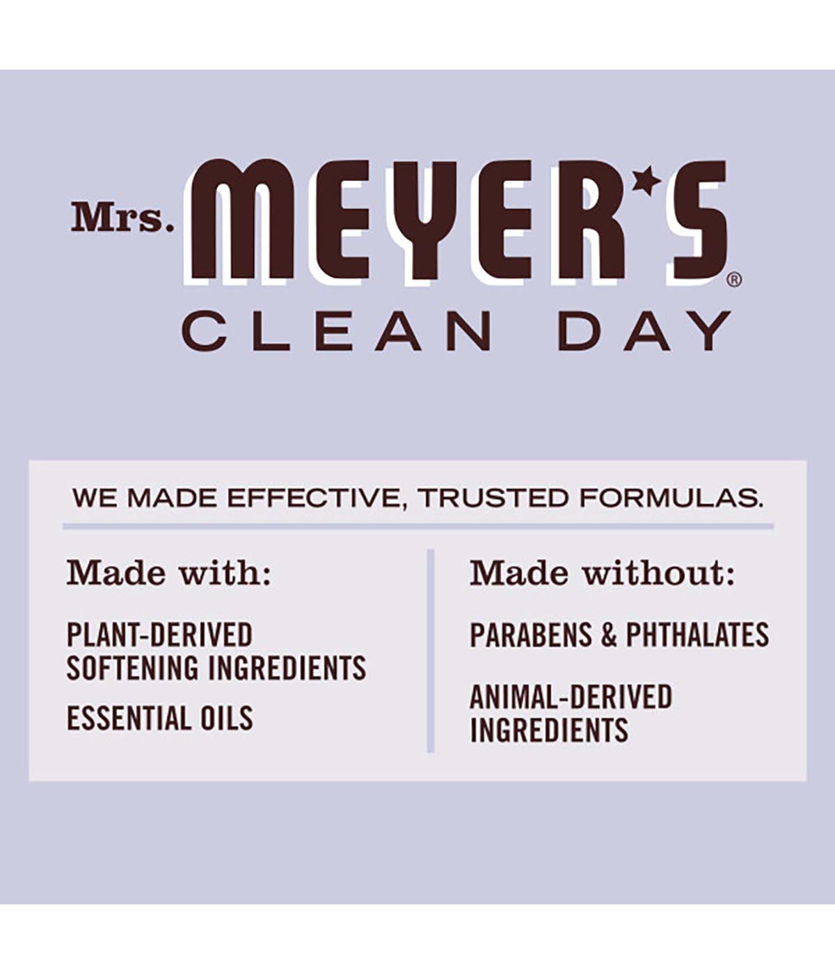 Mrs. Meyer's Clean Day Liquid Fabric Softener, 32 Loads - Lavender; image 2 of 2