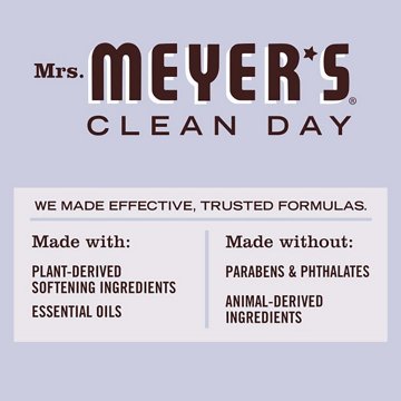 Mrs. Meyer's Clean Day Liquid Fabric Softener, 32 Loads - Lavender, 32 oz