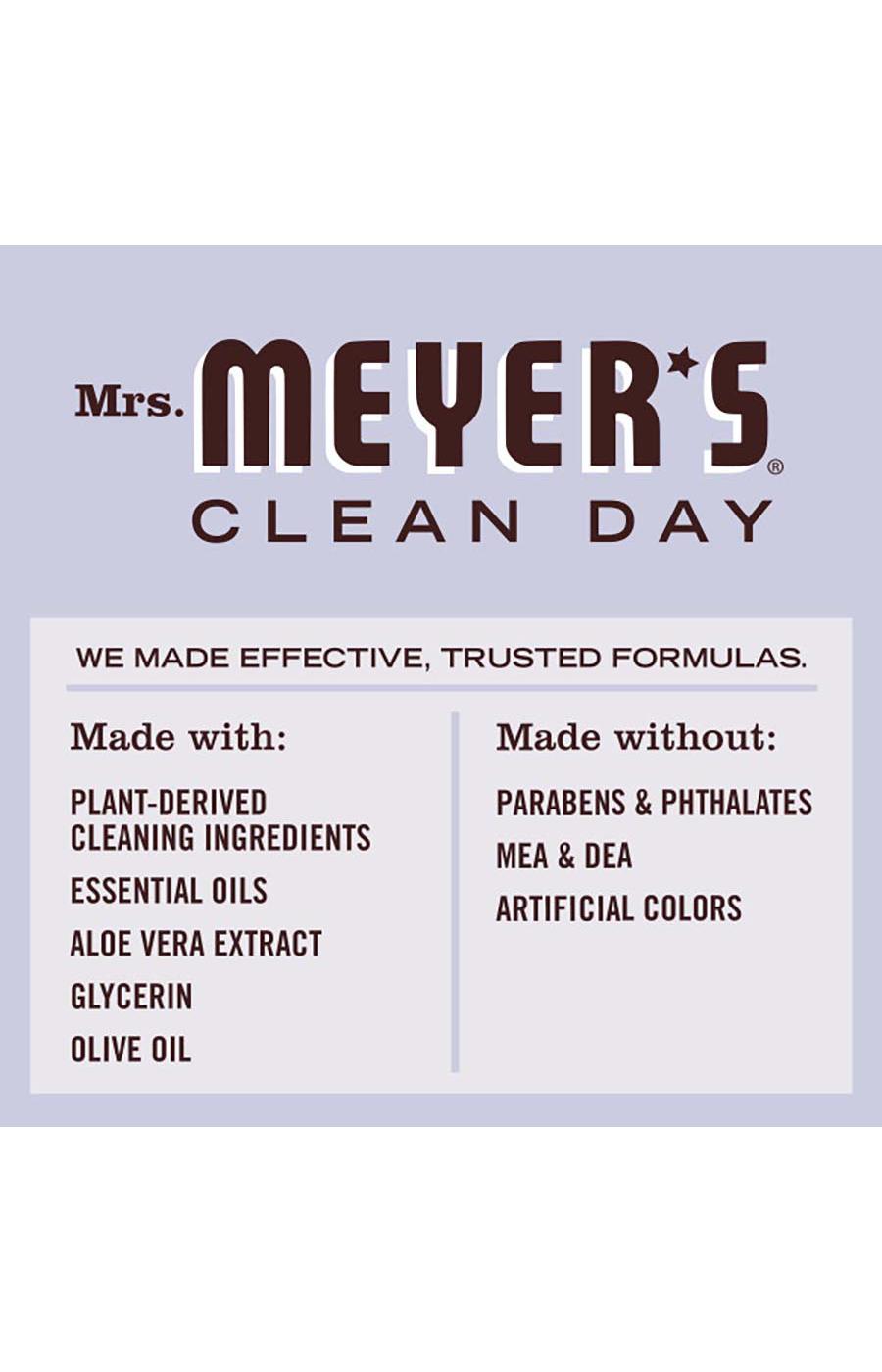 Mrs. Meyer's Clean Day Lavender Scent Liquid Hand Soap; image 6 of 6