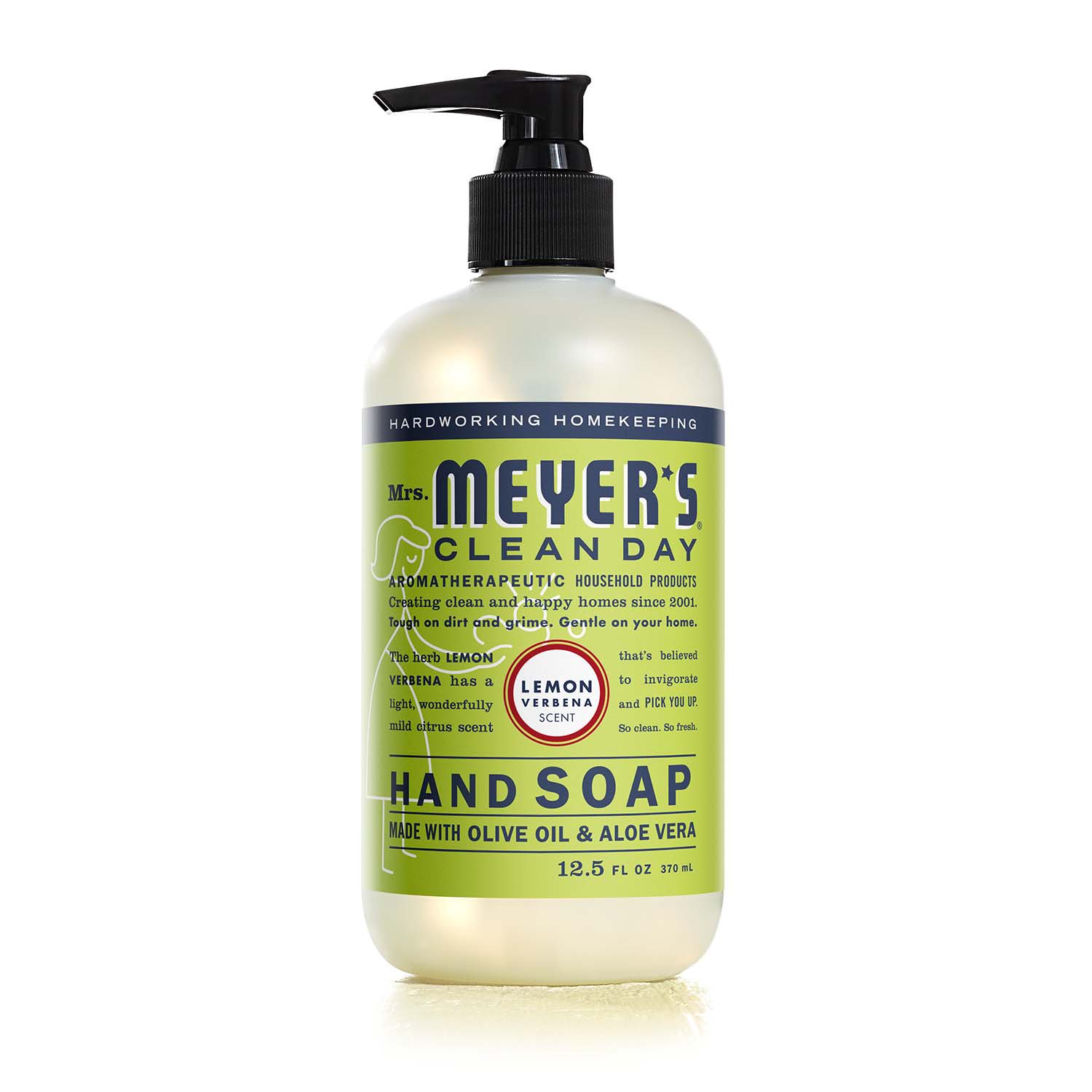 Mrs. Meyer's Clean Day Lemon Verbena Liquid Hand Soap - Shop Hand & bar ...