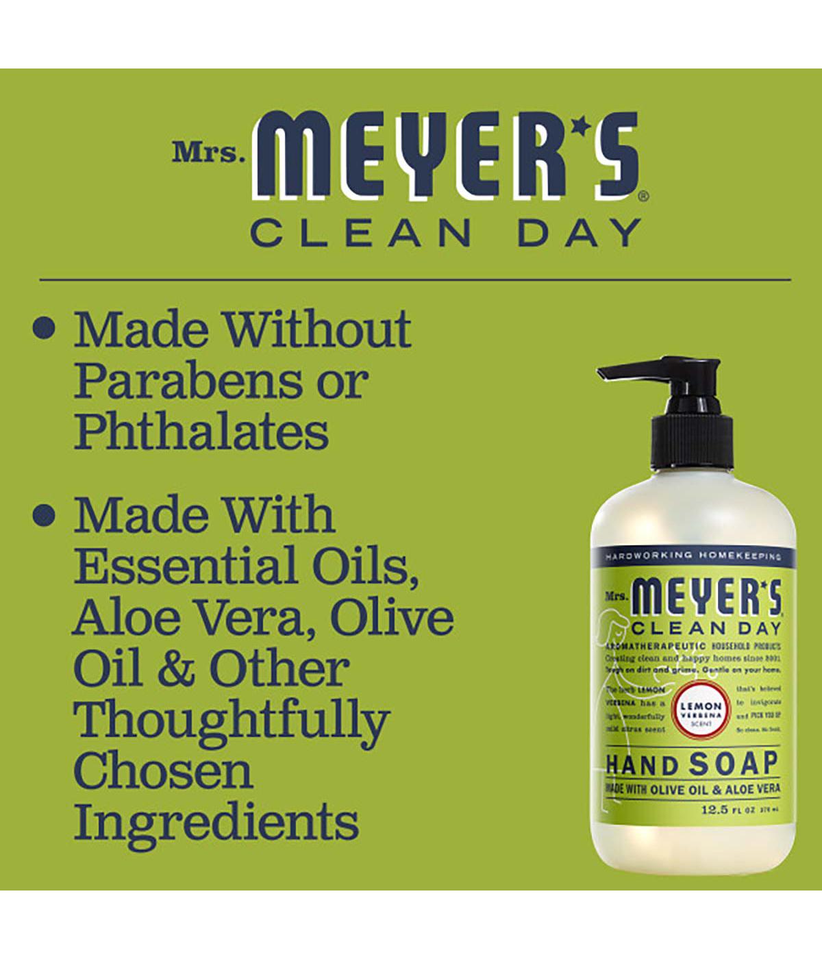 Mrs. Meyer's Clean Day Lemon Verbena Liquid Hand Soap; image 2 of 6