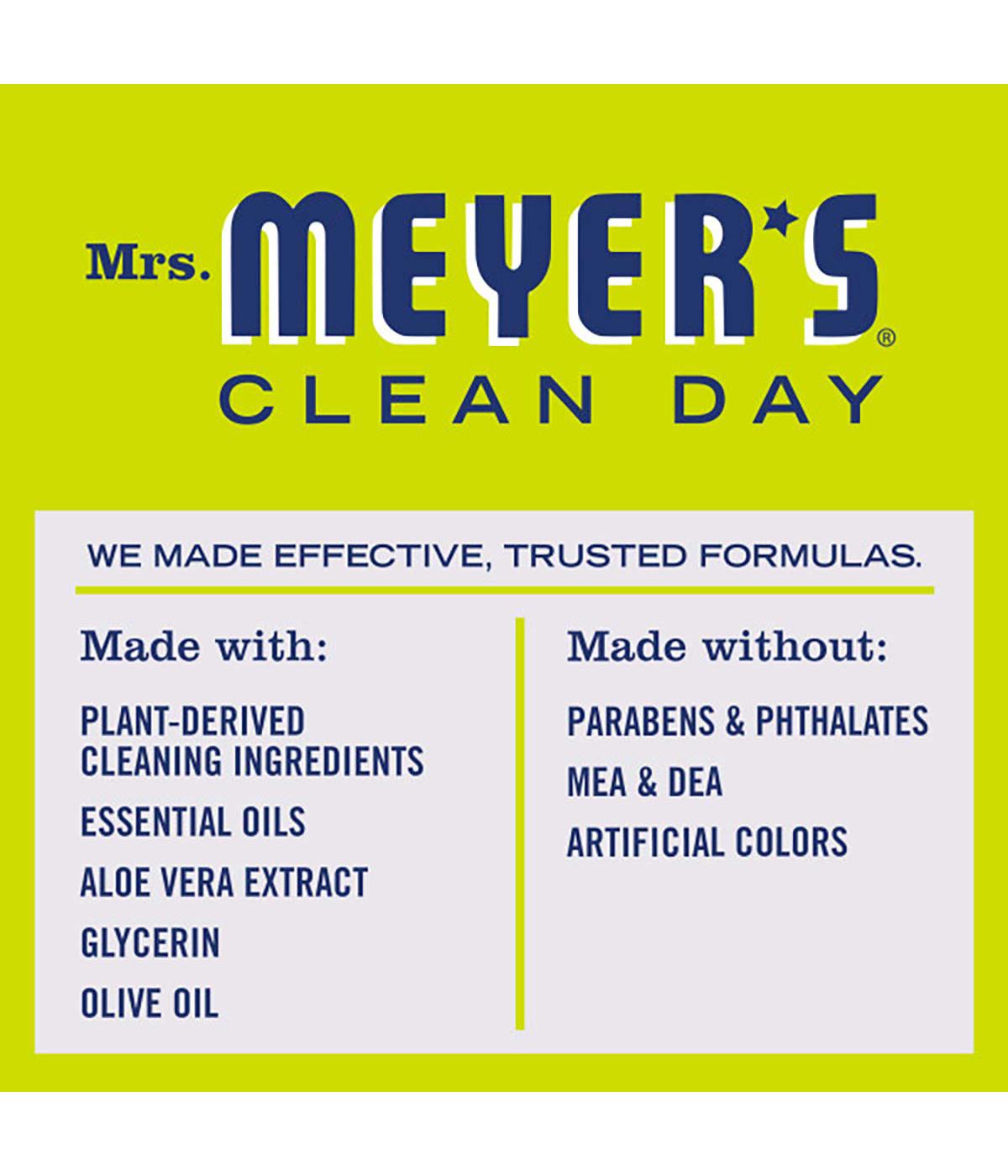 Mrs. Meyer's Clean Day Lemon Verbena Liquid Hand Soap; image 4 of 6