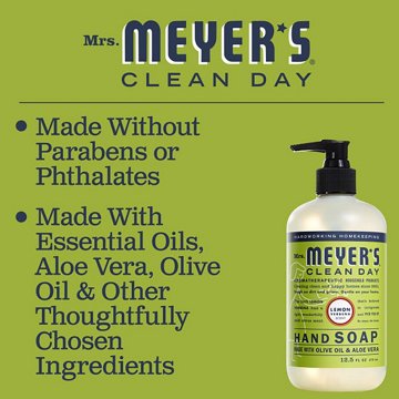 Mrs. Meyer's Clean Day Lemon Verbena Liquid Hand Soap, 12.5 oz