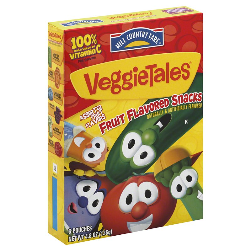 Hill Country Fare Assorted Veggie Tales Fruit Flavored Snacks