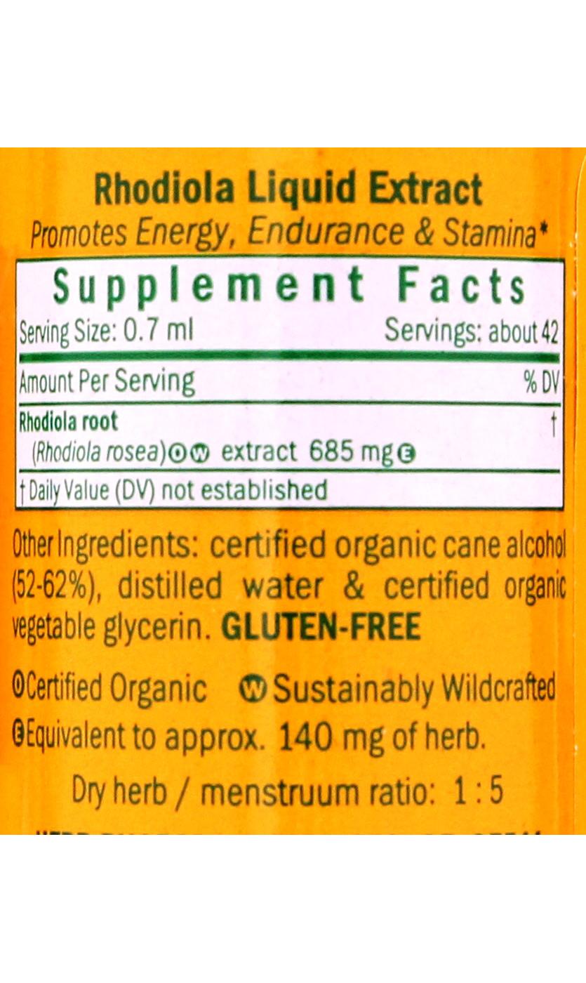 Herb Pharm Whole Root Rhodiola Liquid Extract; image 2 of 2