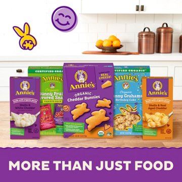 Annie's Deluxe Shells & Aged Cheddar Macaroni and Cheese