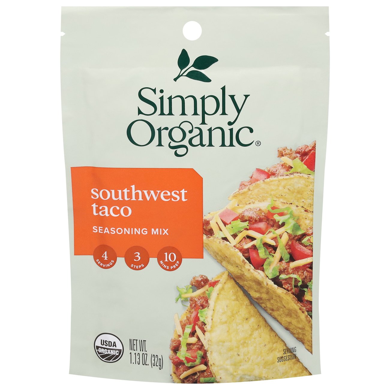 Simply Organic Southwest Taco Seasoning Shop Spice mixes at HEB