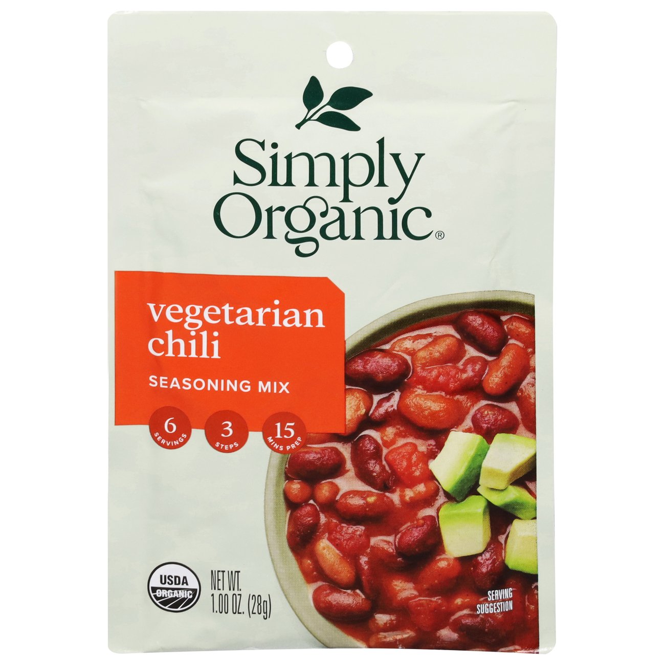 Simply Organic Vegetarian Chili Seasoning Shop Spice Mixes at HEB