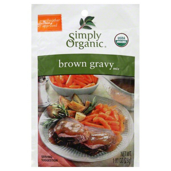 Simply Organic Organic Brown Gravy Mix Shop Gravy at HEB