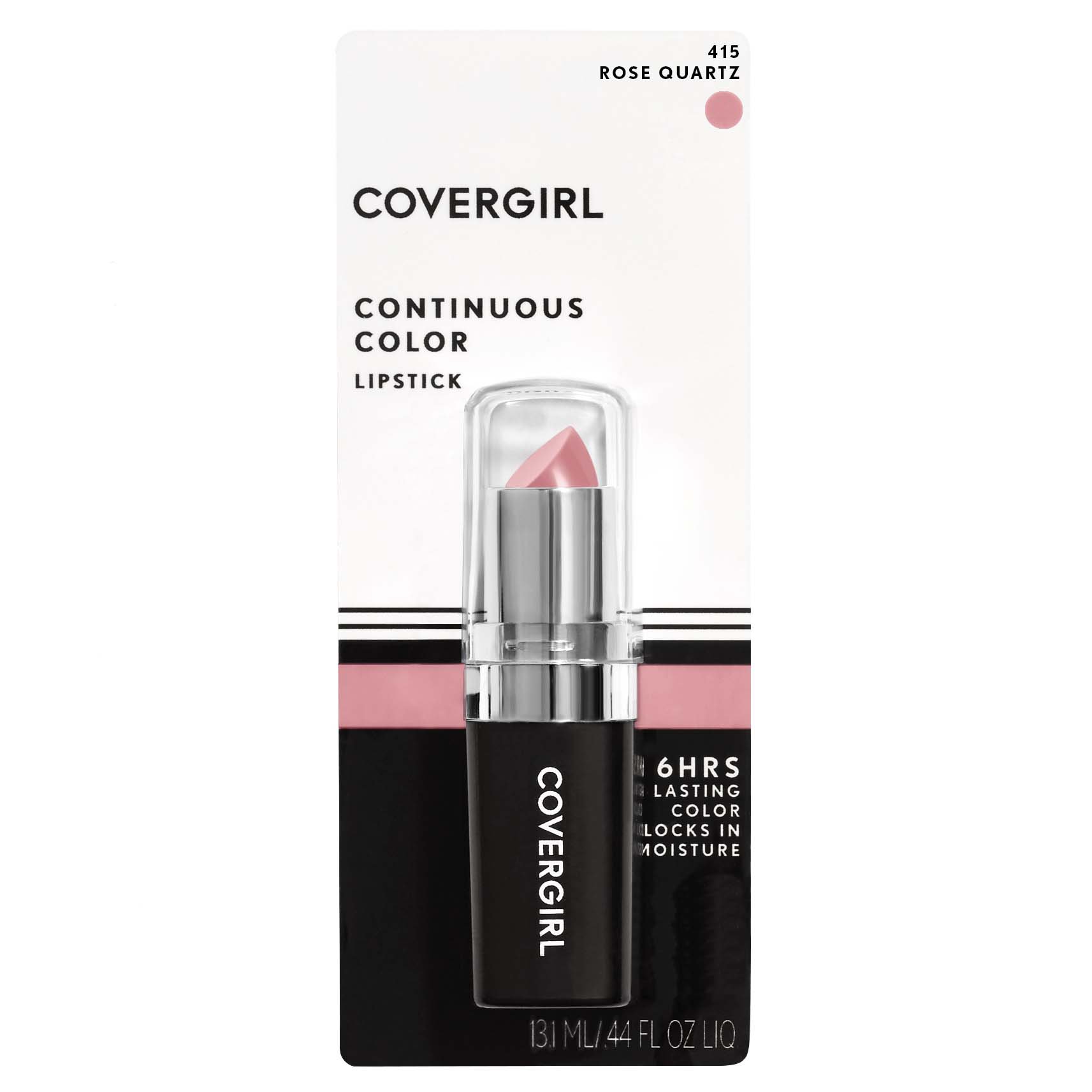 Covergirl Continuous Color Rose Quartz 415 Lipstick Shop Lips at HEB