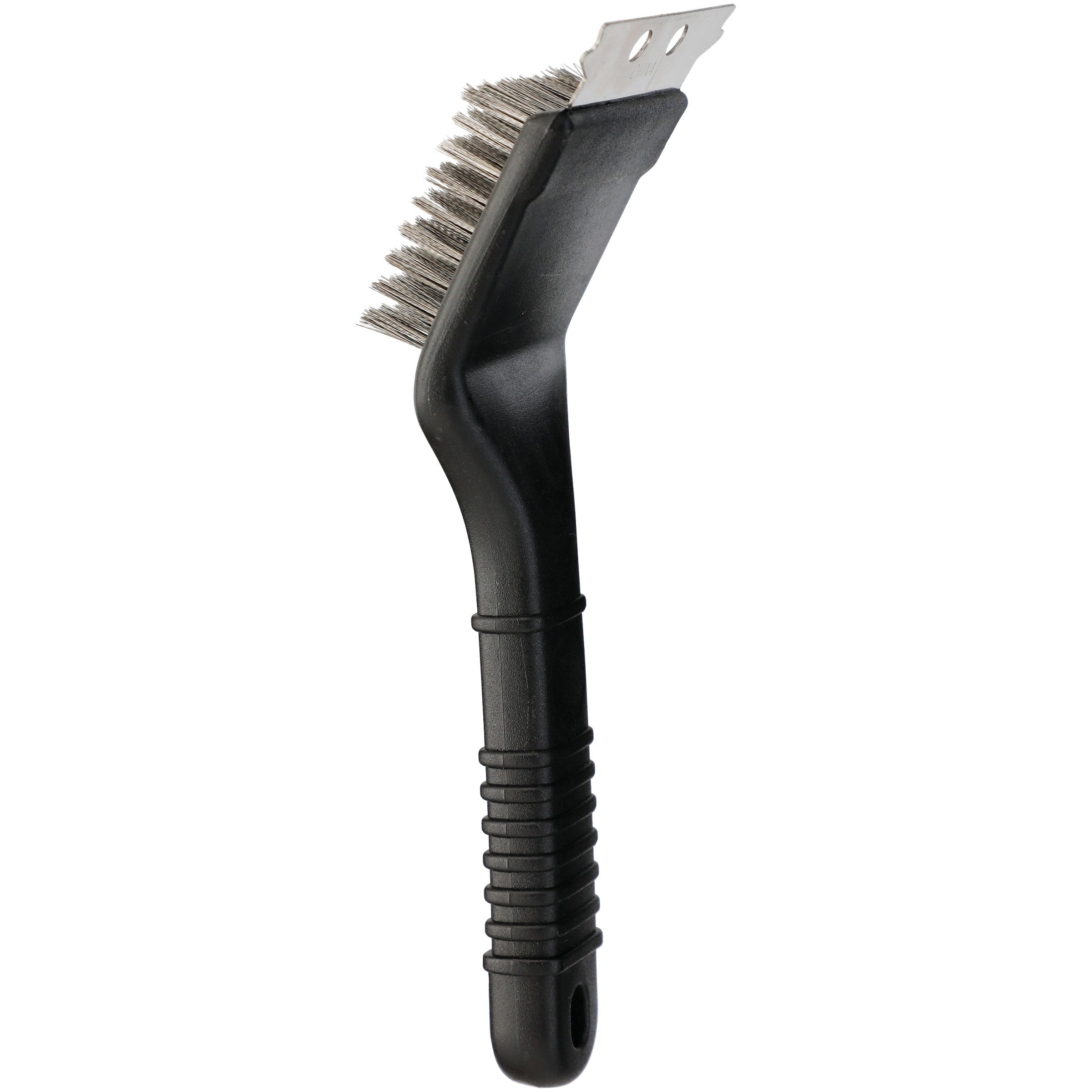 Hill Country Fare Dual-Headed Grill Brush with Scraper